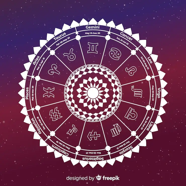 zodiac wheel space background 23 2148201937 1